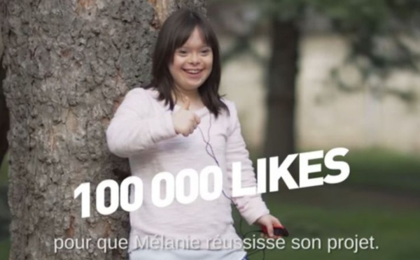 Une campagne pour Mélanie, jeune fille trisomique qui rêve de présenter la météo