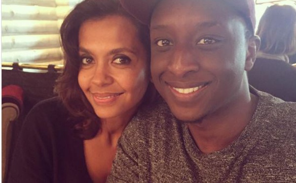 PHOTO-Après la paro­die de l’hu­mo­riste, Karine Le Marchand et Ahmed Sylla se rencontrent enfin !