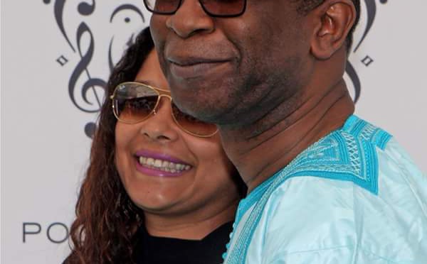 Youssou Ndour et sa femme Aïda Coulibaly en toute complicité