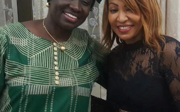 Viviane Chidid rencontre Mimi Touré et Son Excellence l'ambassadeur de la France au Sénégal pour le lancement du Wuyuma tour 2017