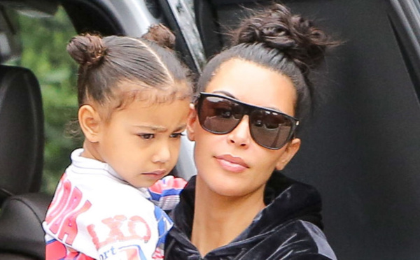 PHOTO Kim Kardashian poste un selfie d’elle avec sa fille North et c’est trop mignon !