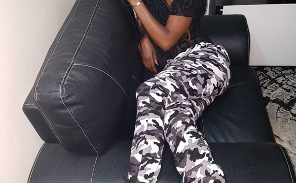 Queen Biz en tenue camouflée : lou bandit di nirol