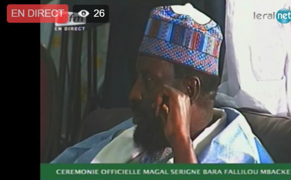 Suivez la cérémonie officielle du Magal de Serigne Mouhamadou Bara Falilou Mbacké en direct sur leral.net