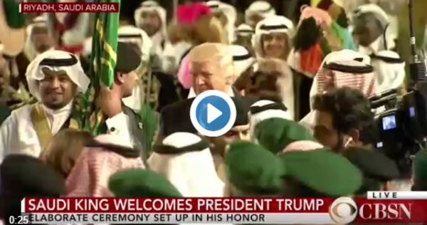 Des pas de danse de Trump en Arabie Saoudite!