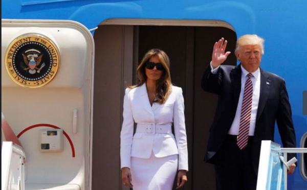 Melania et Donald Trump sont arrivés en Israël