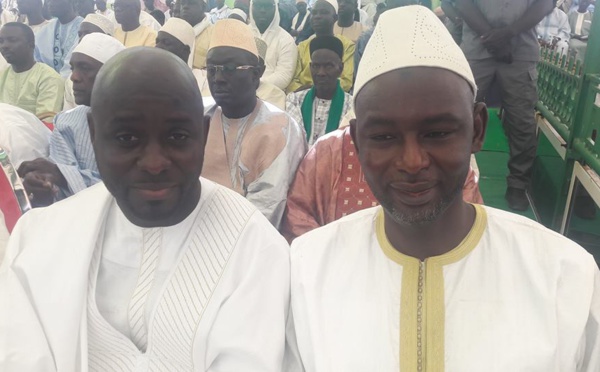 Photos : Thierno Bocoum et Cheikh Oumar Sy à la conférence religieuse de la famille de Serigne Moustapha Sy Djamil à Fass