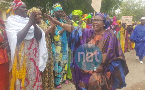 (Photos) Saint-Louis: mobilisation pour l'accueil du Président Macky Sall