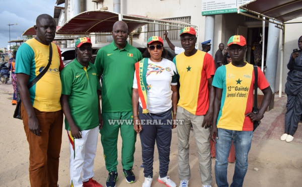 Photos :  Les lionnes du Basket avant leur départ pour l'Afrobasket au Mali