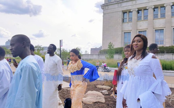 Tabaski 2017 : Le petit-déjeuner royal de Cheikh Bethio à Indianapolis, avec ses 3 plus jeunes femmes