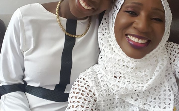 Photos : Ndèye Sokhna Ndour toute contente avec sa "fille" Ngoné Ndour