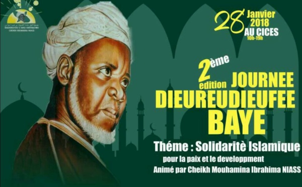 Baye Niass sera encore célébré au Cices ce 28 janvier 2018….