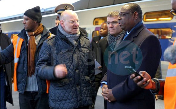 Photos archives : Macky Sall à Alstom