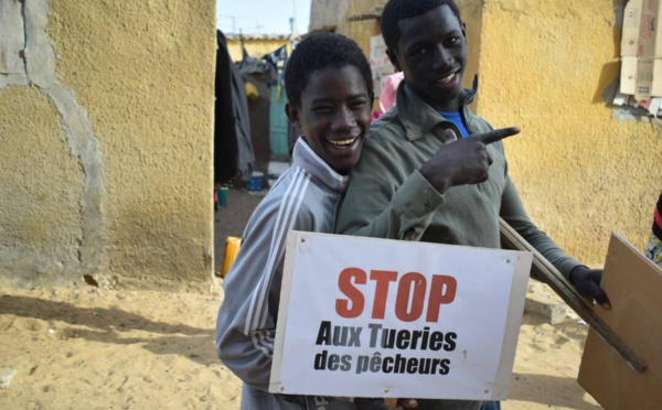 "STOP AUX TUERIES DE PECHEURS" : le message de Guet-Ndar au Président Macky Sall