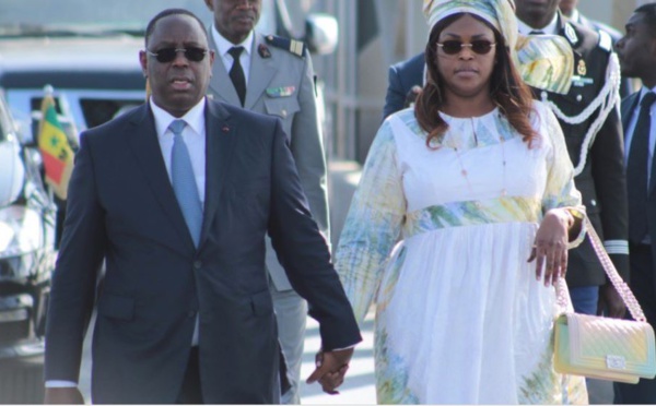 Photo : Macky et Marième Faye Sall, quel beau couple présidentiel !!!