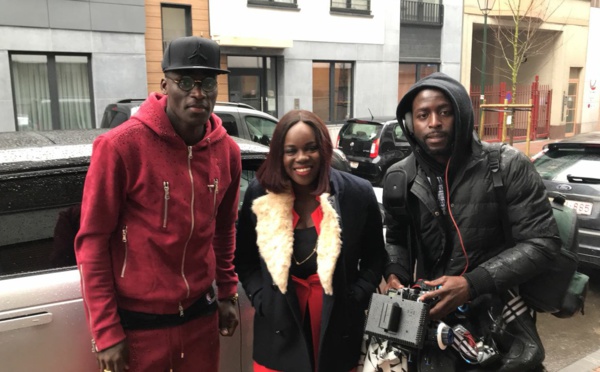 Photos : Mame Fatou Ndoye avec Kara Mbodj à Bruxelles pour les "Maîtres du jeu"