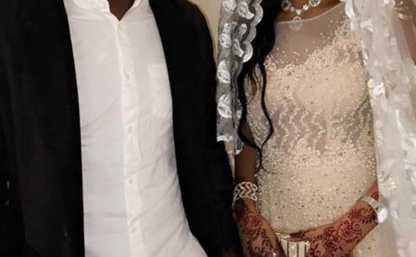 Les images du mariage de l’international sénégalais Moussa Wagué et Oumy Ndiaye Ly