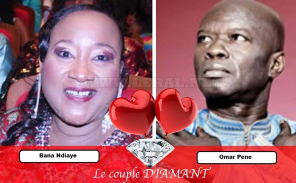 Saint Valentin 2018 : Oumar Pène et Bana Ndiaye : le couple diamant