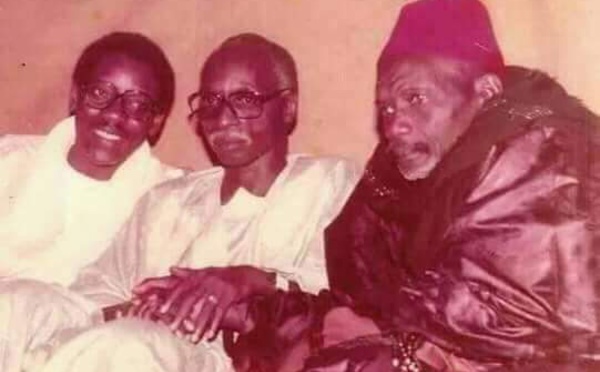 Photo : Feu Ibou Sakho, Serigne Mbaye Sy Mansour et Maodo Sy dans une photo très rare