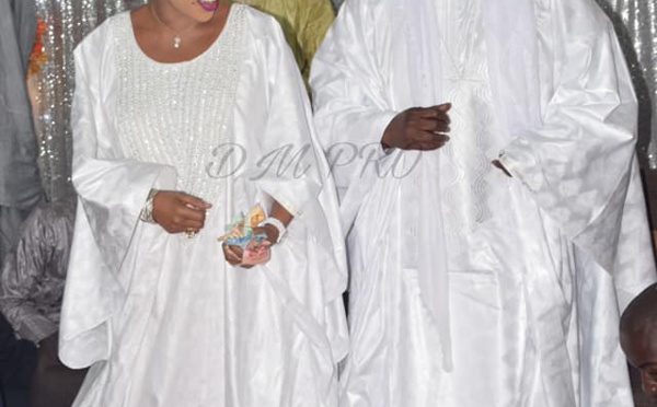  26 photos : Cheikh Béthio et son épouse Sokhna Aïda Diallo illuminent les cérémonies de mariage collectif