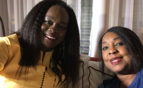 Photos : Mame Fatou Ndoye sort le grand jeu avec Fatma Samoura, la femme la plus puissante du football