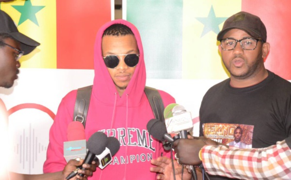 Les images de l'arrivée du Nigerian Tekno à l'AIBD pour son concert du 14 avril, au monument de la Renaissance avec RAKHOU PROD.