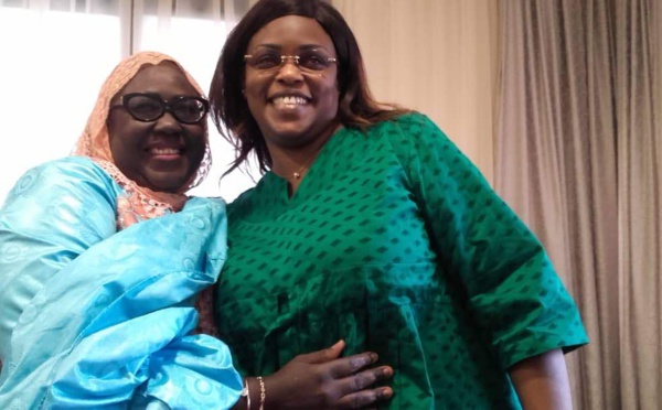 Photos : Marième Faye Sall et Adji Mergane Kanouté en mode copines