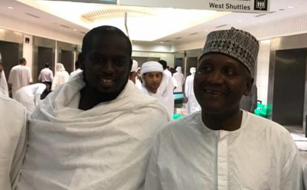 Photos : Abdou Aziz Ndiaye avec le puissant milliardaire Nigérian, Aliko Dangote