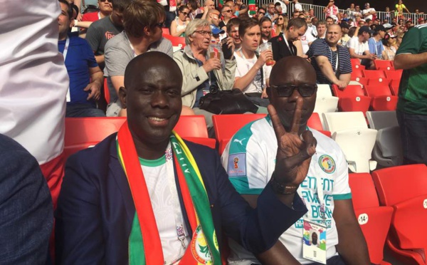 Gakou et son pote Ahmed Aïdara en Russie