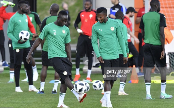 30 photos : Sadio Mané et les "Lions" fins prêts contre la Colombie