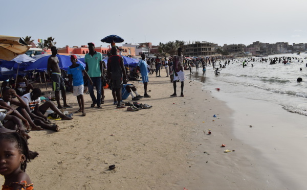 Photos : les vacances ont débuté à la plage de Ngor, c'est chaud