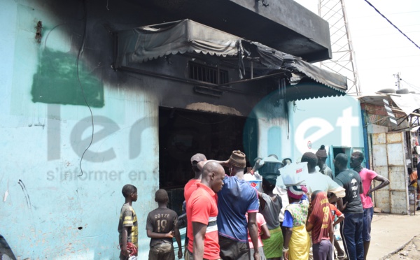 Photos : les images du violent incendie à Thiaroye