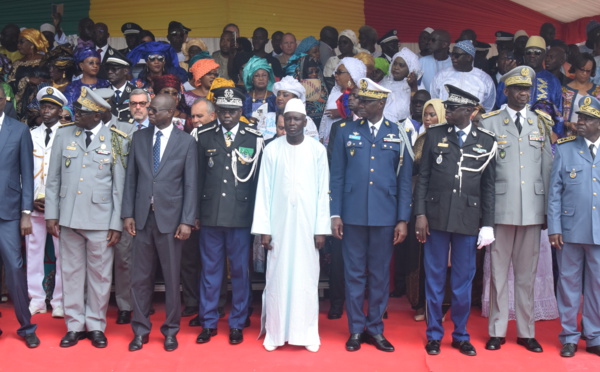 Photos : Installation de Cheikh Sène dans ses nouvelles fonctions de Haut Commandant de la Gendarmerie nationale et Directeur de la justice militaire