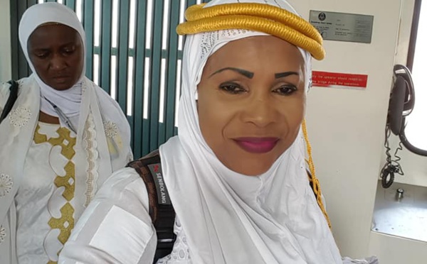 Photos : Mame Diarra Fam de retour du Hajj