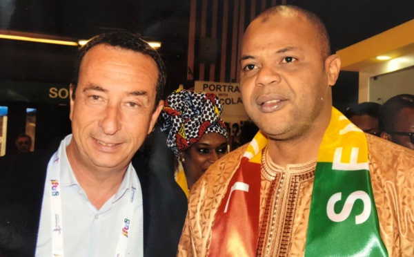 Photos : Eric Philibert Lamantin Beach et le ministre, Mame Mbaye Niang vendent la destination Sénégal au Salon professionnel du tourisme IFTM Top Résa de Paris