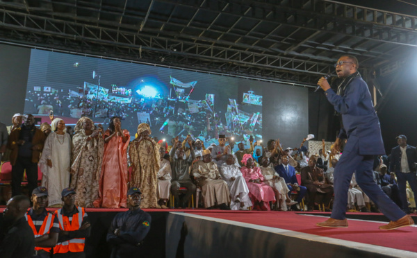 Photos : Youssou Ndour, un atout de taille pour Macky dans la campagne électorale