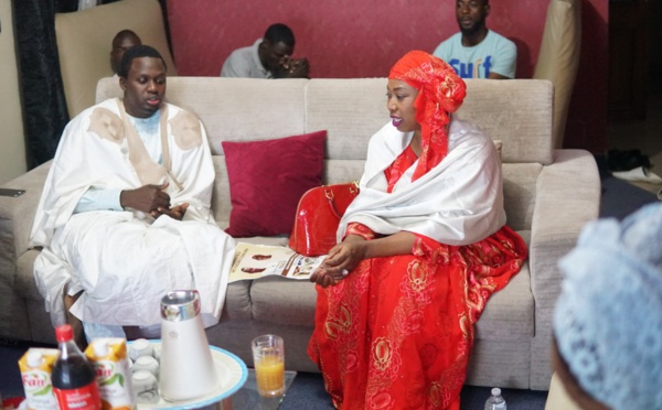 17 photos : Visite de courtoisie de Sokhna Bousso, la femme d'Aliou Sall à l'association des jeunes marabouts Mbacké Mbacké 