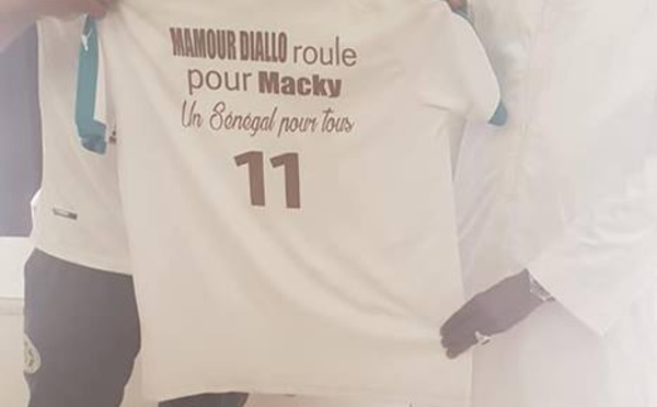 Photos : Mamour Diallo et El Hadji Diouf pour la réélection du Président Macky Sall dès le 1er tour