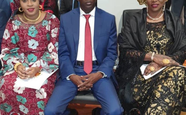 Photos : Aly Ngouille Ndiaye avec ses épouses à la prestation de serment du Pdt Macky Sall