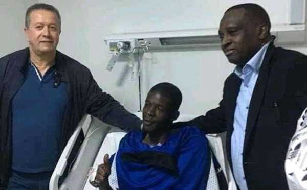 Photo : Khadim Ndiaye opéré avec succès au Maroc