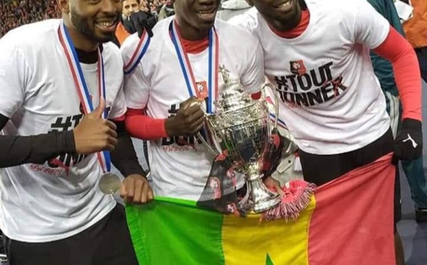 Photos : Mbaye Niang, Ismaïla Sarr et Abdoulaye Diallo, le Sénégal gagnent la Coupe de France