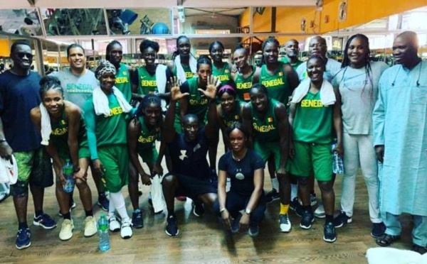 PHOTOS - Afrobasket 2019: Les "Lionnes" ont commencé la préparation aujourd’hui