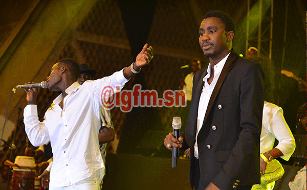 PHOTOS – Après son T- shirt polémique, Wally Seck refait surface à la soirée de Momo Dieng au Cices