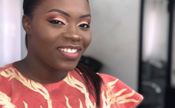 PHOTOS - L’animatrice Safia Diatta de la Sen Tv toute souriante affiche un Makeup à la perfection et fait sensation