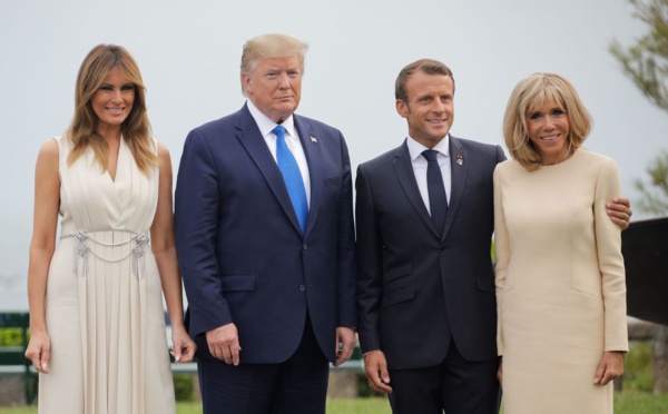 PHOTOS - Brigitte Macron stylée durant le G7 a multiplié les looks Louis Vuitton