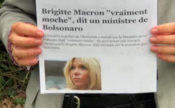 "Balance ton miso”: Des célébrités françaises apportent leur soutien à Brigitte Macron