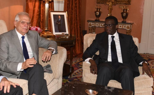 (PHOTOS) - Amadou Bâ et son homologue espagnol lors de la signature d’accord de coopération à l’occasion de la 2e session de consultations politiques 