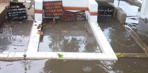 Cimetière de Pikine envahi par les eaux de pluie: L’arène nationale indexée