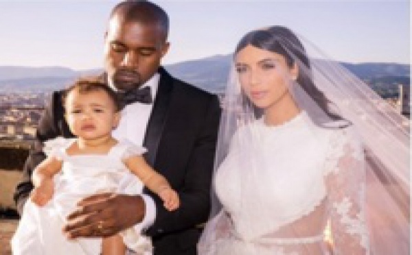 Une nouvelle photo du mariage de Kimye