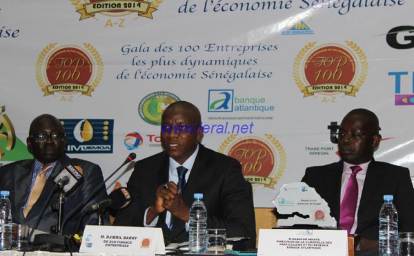 Conférence de presse du Cabinet Eco-finance, après le gala couronnant les 100 entreprises les plus dynamiques du Sénégal (images)