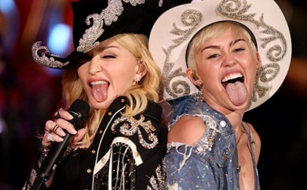 Madonna, sa déclaration à Miley Cyrus sur Instagram : "Bitch I love you !"